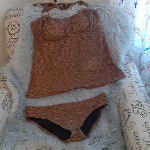 Bronze Tankini by Anne Cole